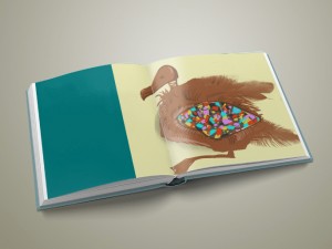 Mockup of the book
