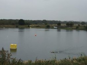 The lake