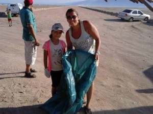 During the clean up 2