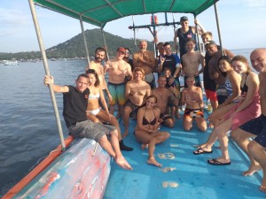 The divers who took part