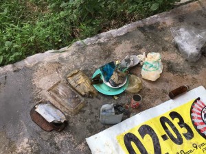 the rest of the debris found