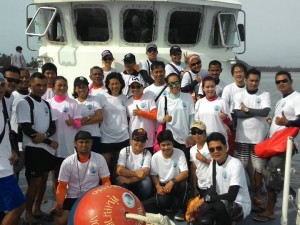 Cleaning project at chumporn province