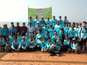 Cleaning project at Satun province