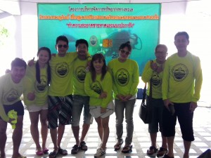 Cleaning project at rayong province