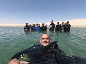 Divers finished 