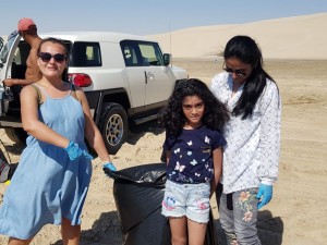Maria and friends making a change 