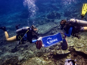 Project AWARE dive against debris
