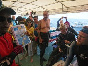 getting ready to Clean Koh Rok beaches