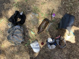 Our debris we found