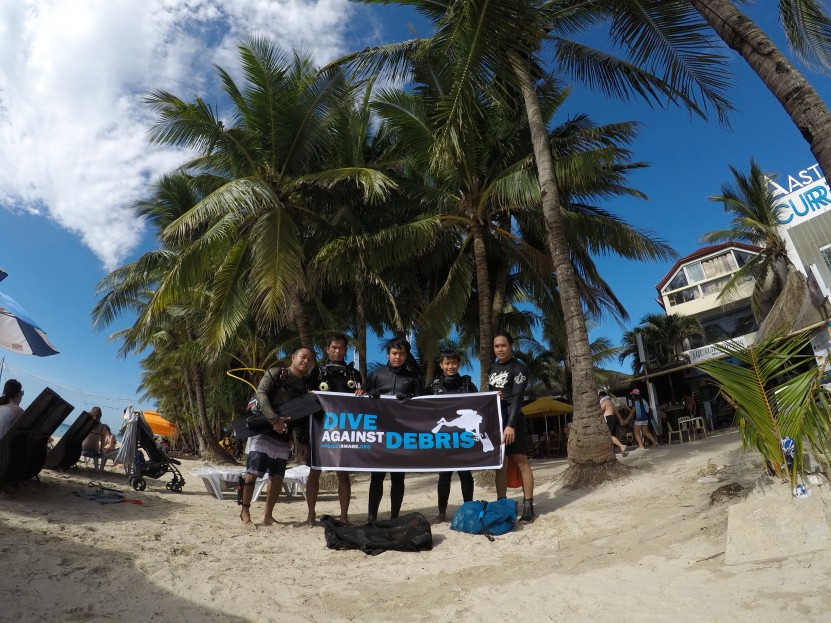 Aqualife Divers Academy House Reef Boracay Dive Against Debris Jon Jon Suarez December 2017