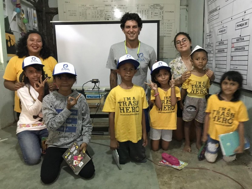 Azul Unlimited and TrashHero in Komodo
