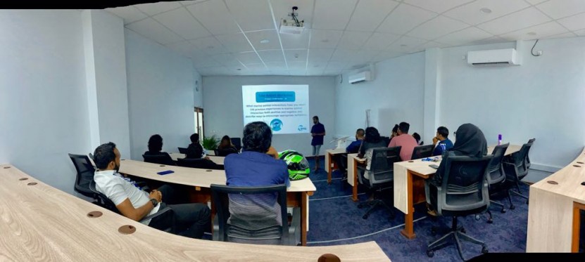 Adam Ashraf facilitating Project AWARE Specialty course