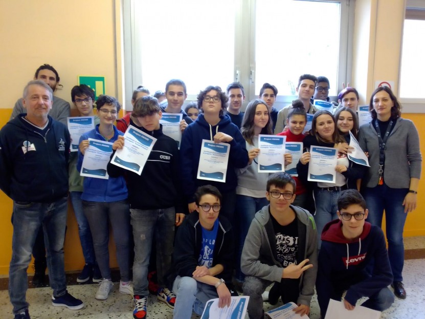 Alunni con il certificato di partecipazione