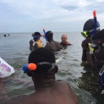 Snorkelling sessions at Lido Beach in Entebbe along Lake Victoria shores