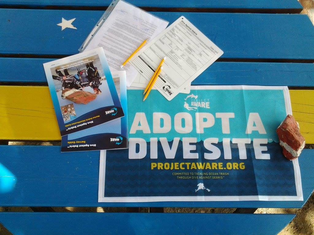 Image of Adopt A Dive Site materials
