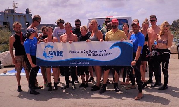 Curacao Project AWARE Adopt a Dive Site
