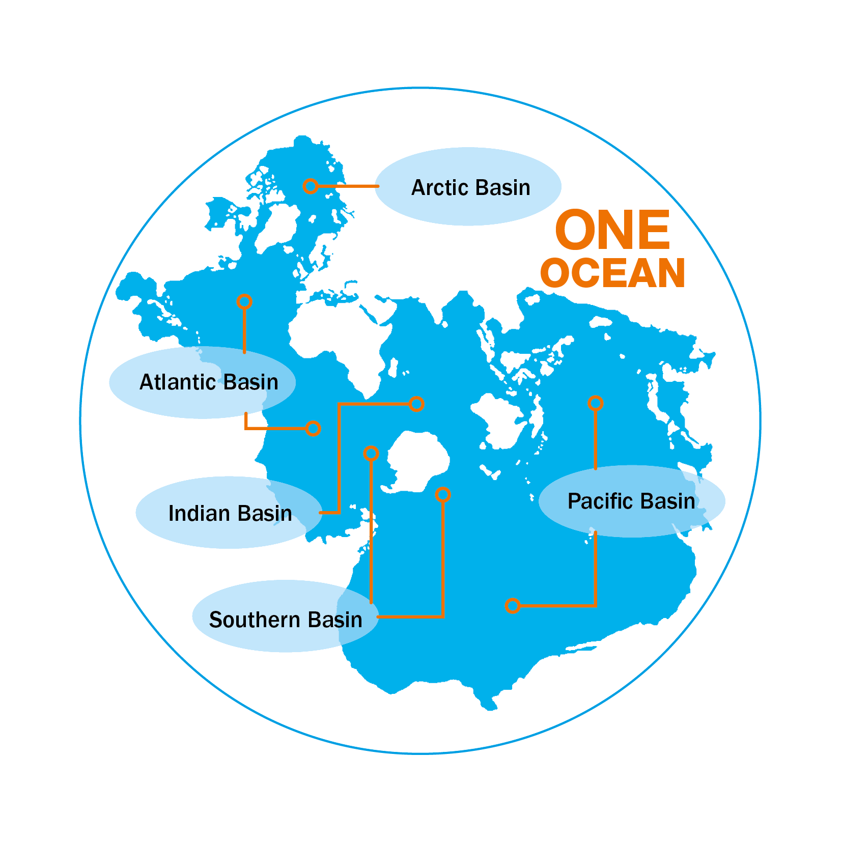 image of IPSO one ocean map
