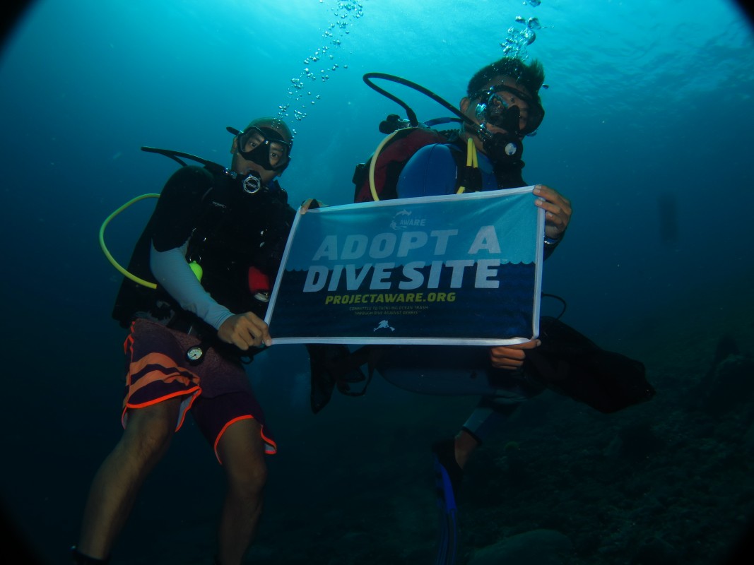 Blue Corner Dive Adopt A Dive Site with Project AWARE