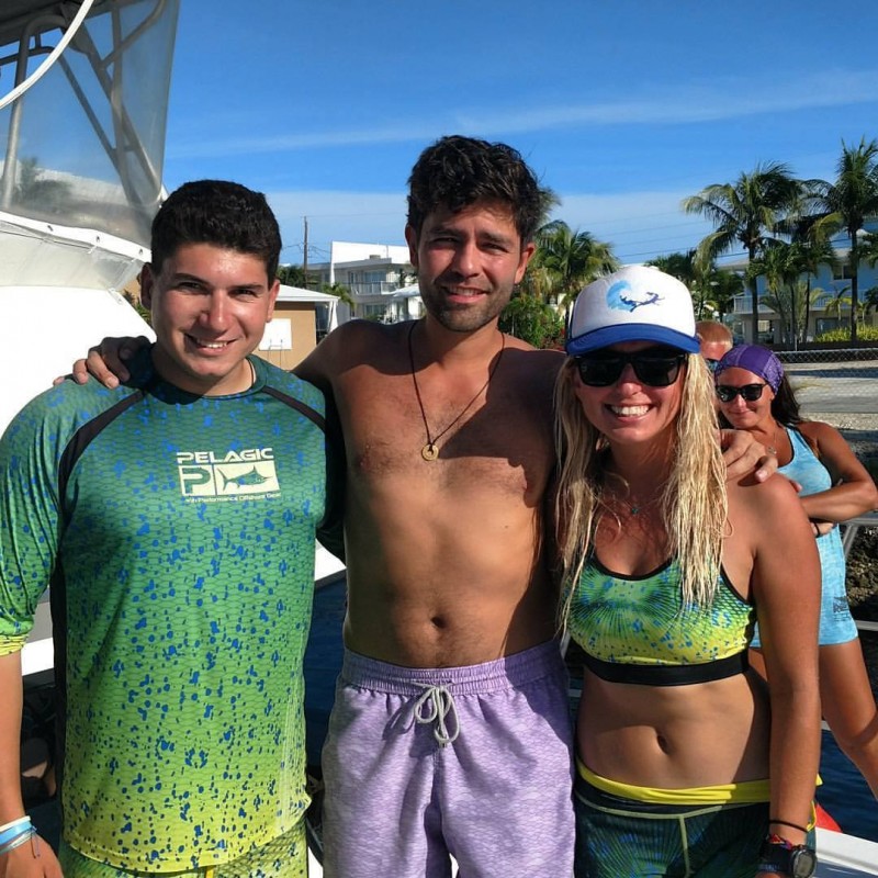 Jack Fishman and Shayna Dive Against Debris with Adrian Grenier