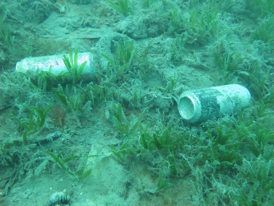 image of seafloor debris