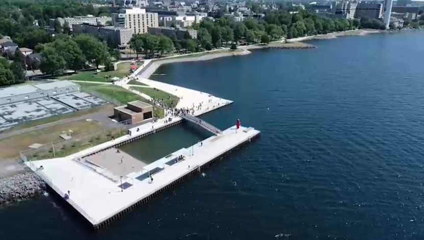 Gord Edgar Downie Pier - Kingston, Ontario, Canada