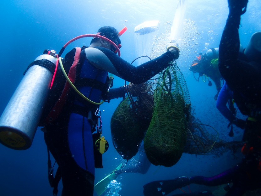 Cleaning project at chonburi province