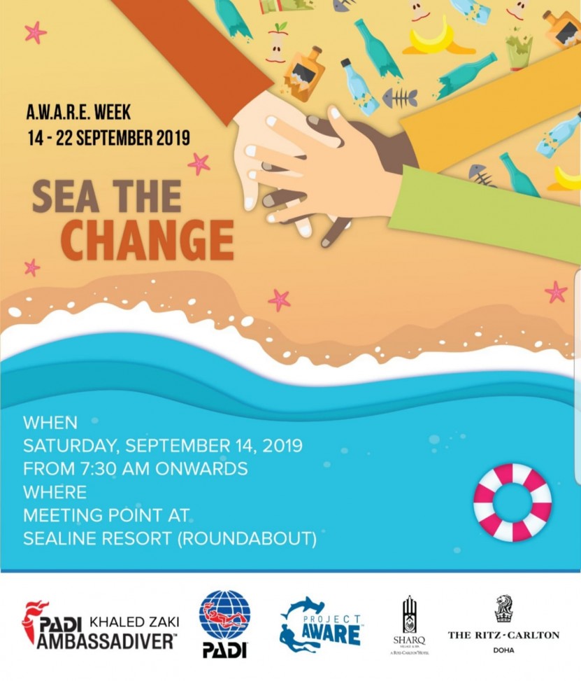 Sea the change and make the change on AWARE week