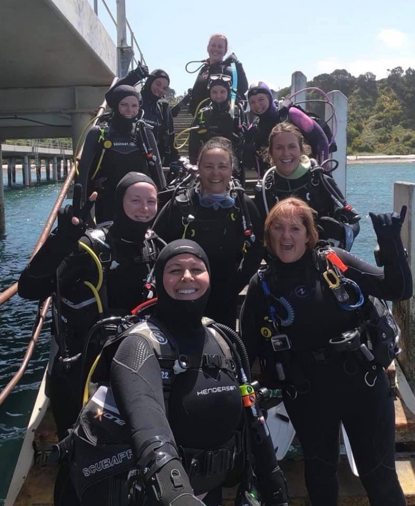 Melbourne Mermaids PADI women’s dive day