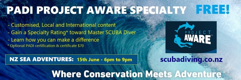 Free PADI Project AWARE Specialty