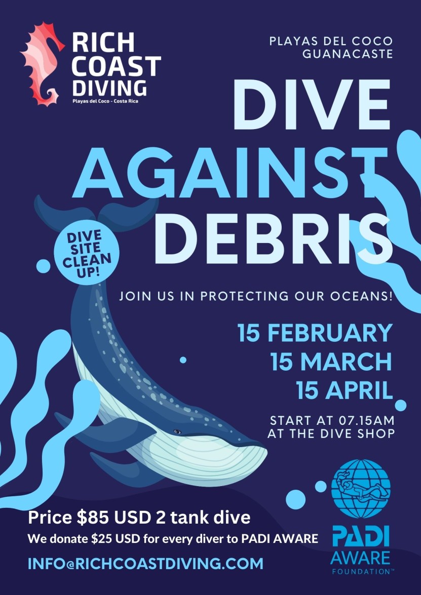 Monthly Dive Against Debris Event with Rich Coast Diving