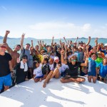 Staff and kids group photo from snorkeling trip to Koh Haa with Scubafish on May 4th 2018